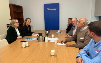 Reunión de una Delegación de la ANAEEV con Diputadas del Grupo Parlamentario Popular en sus oficinas del Congreso de Diputados
